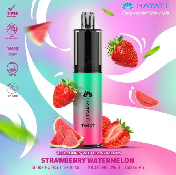 Hayati Twist 5000 Strawberry Watermelon