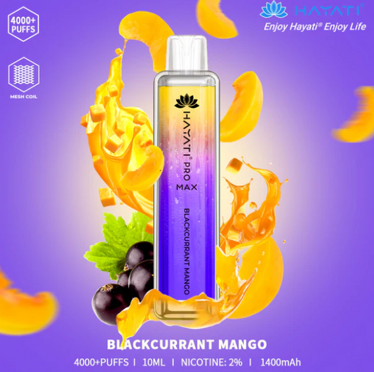 Hayati® Pro Max Blackcurrant Mango