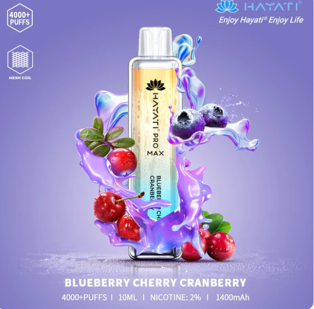 Hayati® Pro Max Blueberry Cherry Cranberry