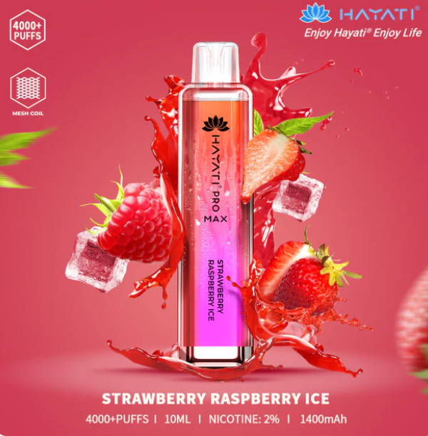 Hayati® Pro Max Strawberry Raspberry Ice