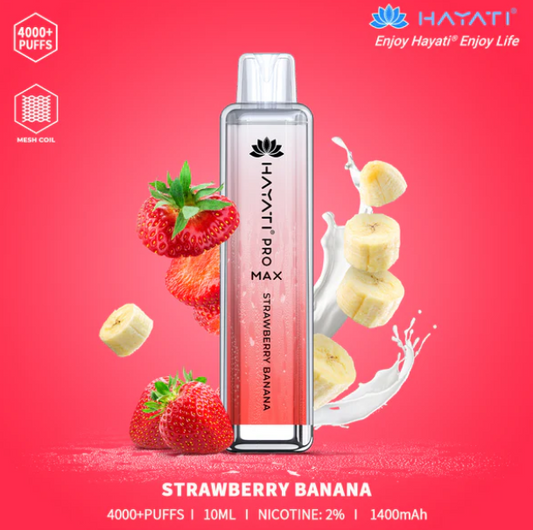 Hayati® Pro Max Strawberry Banana