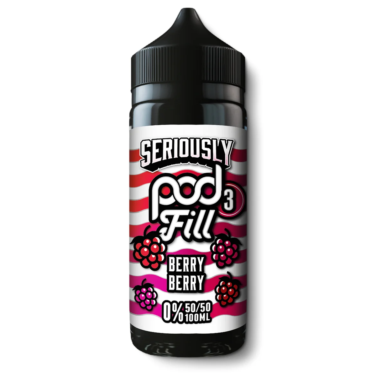 BERRY BERRY -  UK - SERIOUSLY POD FILL -  100ml LIQUID - 1 PACK
