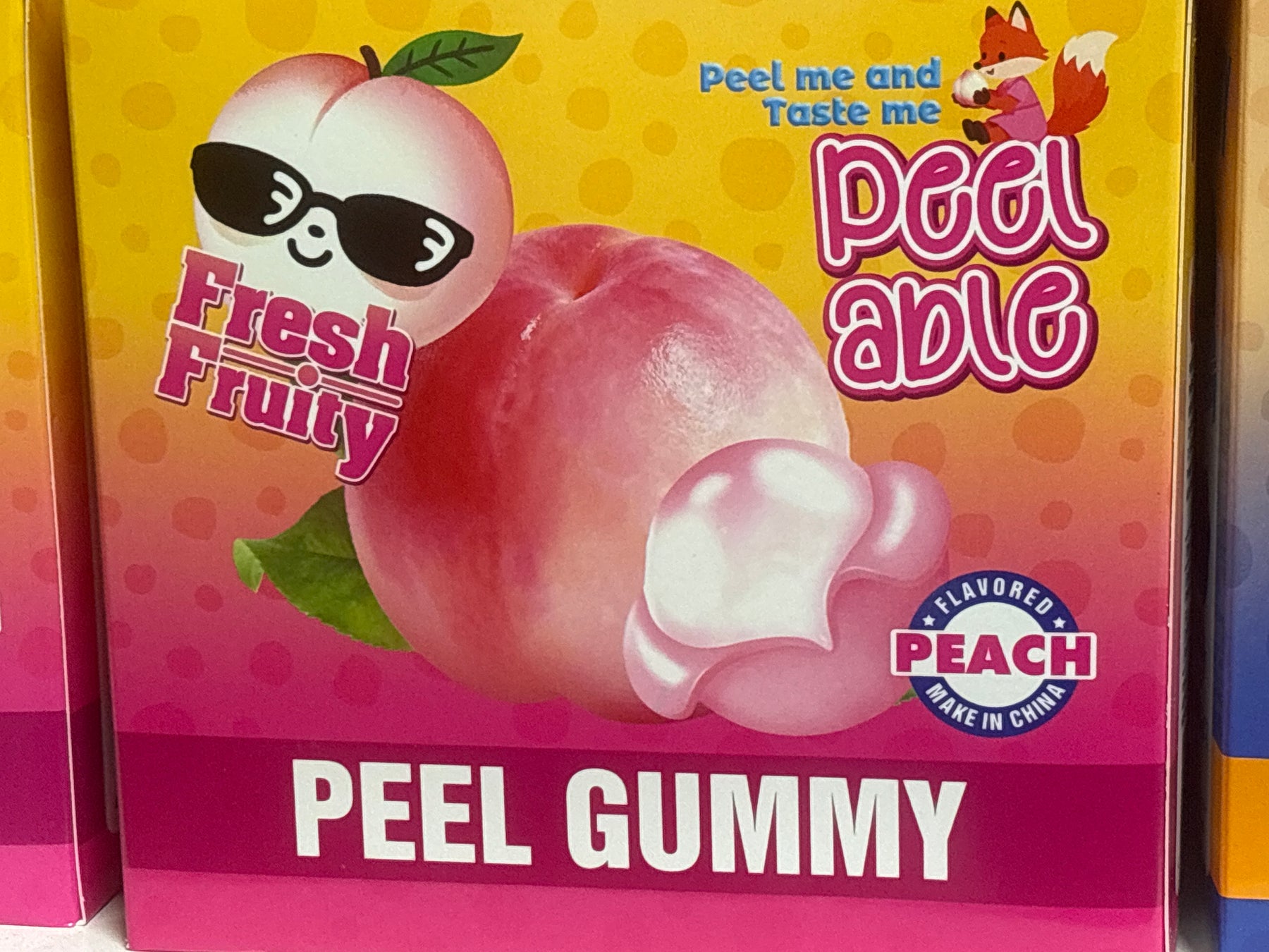 Peel Gummy Peach