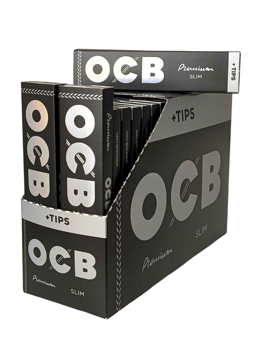 +TIPS - SLIM PREMIUM - OCB - 32 Pack