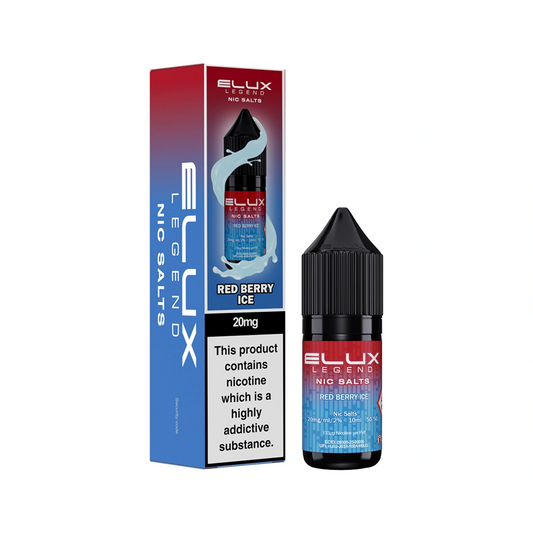 RED BERRY ICE -  ELUX LEGEND - 20mg LIQUID - 10 PACK