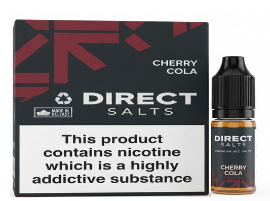 CHERRY COLA -  UK DIRECT - 20mg LIQUID - 10 PACK
