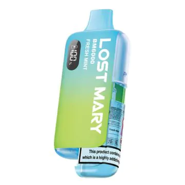 FRESH MINT - UK - LOST MARY - BM6000 - REFILLABLE KIT - 5 Pack