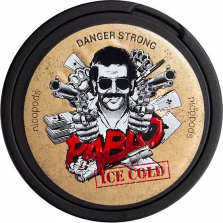 ICE COLD - NICOTINE POUCH - PABLO - DANGER STRONG - 10 Pack