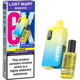 lost mary 6000 Pineapple ice (Pack of 5)