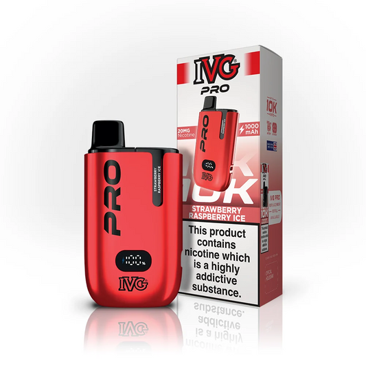 STRAWBERRY RASPBERRY CHERRY - IE - IVG PRO KIT - 5 Pack