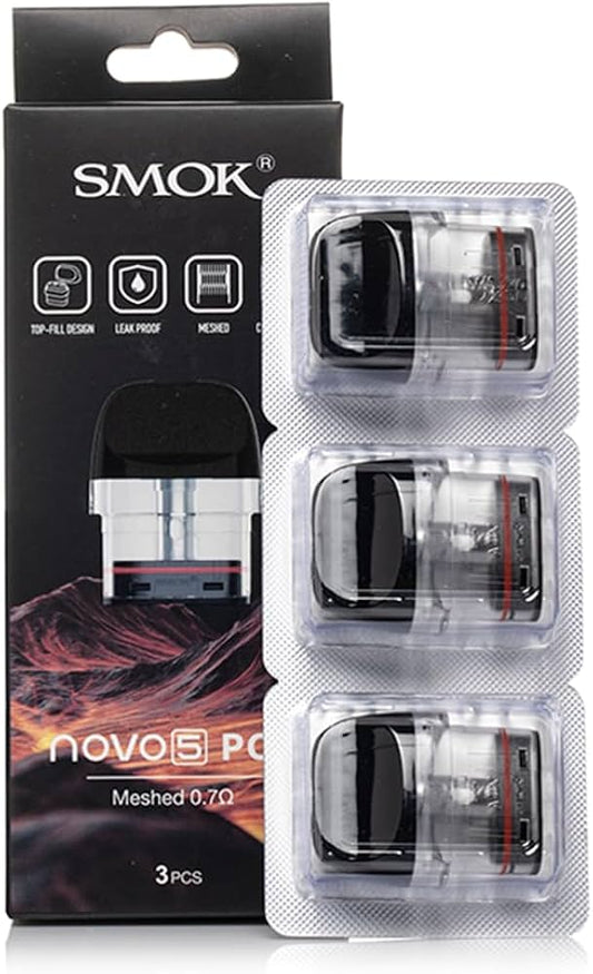 NOVO 5 - 0.7Ω POD - SMOK - 10 PACK
