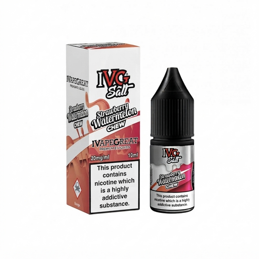 STRAWBERRY WATERMELON - IE - IVG SALT - 20mg LIQUID - 10 PACK