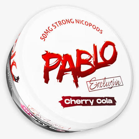 CHERRY COLA - NICOTINE POUCH - PABLO EXCLUSIVE- STRONG - 10 Pack
