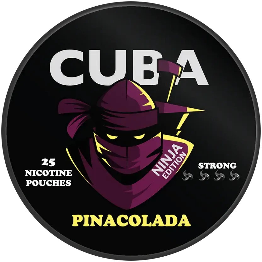 PINACOLADA - NINJA EDITION - NICOTINE POUCH - CUBA - 10 Pack