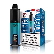 BLUE RASPBERRY ICE - UK - IVG XL 35K - KIT - 5 Pack