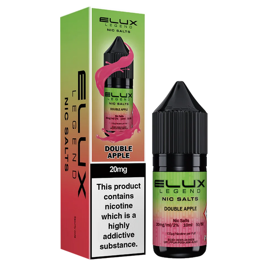 DOUBLE APPLE -  ELUX LEGEND - 20mg LIQUID - 10 PACK