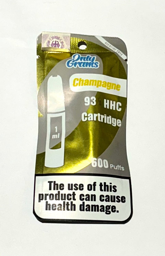 Only Grams Cartridge Champagne 93% HHC