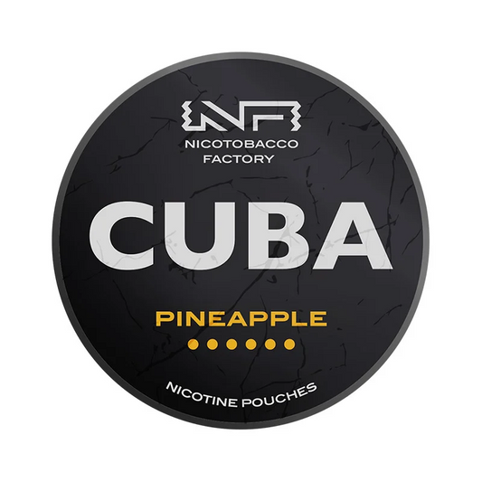PINEAPPLE - 5 Dot - NICOTINE POUCH - CUBA - 10 Pack