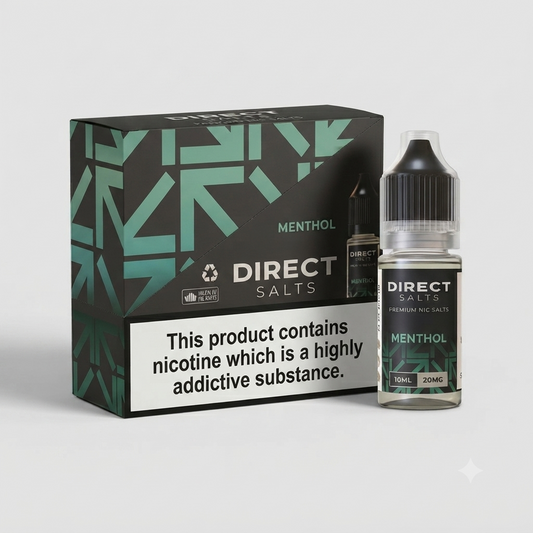 MENTHOL-  UK DIRECT - 10mg LIQUID - 10 PACK