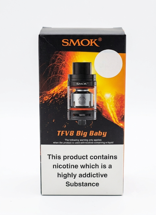 TFV8 BIG BABY 0.4Ω POD BLACK - SMOK - 1 PACK