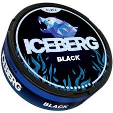 BLACK - NICOTINE POUCH - ICEBERG - ULTRA - 10 Pack