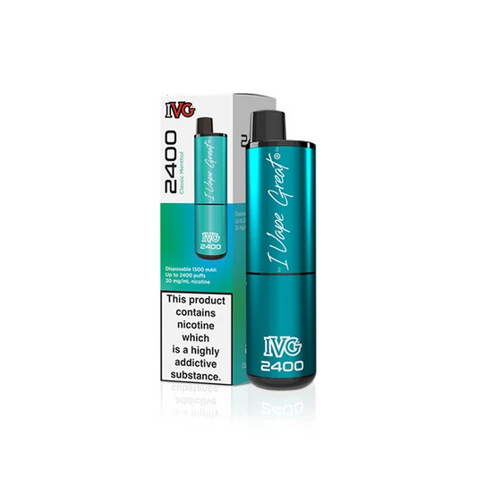 CLASSIC MENTHOL IVG 2400 IE - 5 PACK