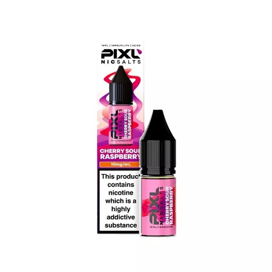 CHERRY SOUR RASPBERRY -  PIXL - 10mg LIQUID - 10 PACK