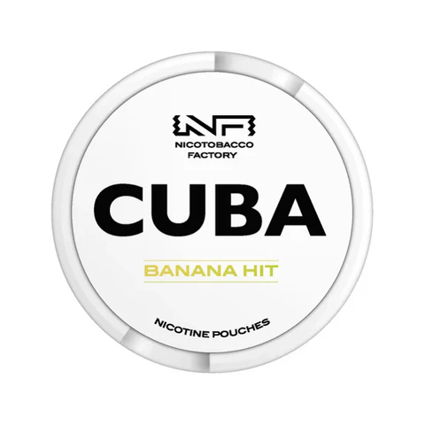 BANANA HIT - NICOTINE POUCH - CUBA - 10 Pack