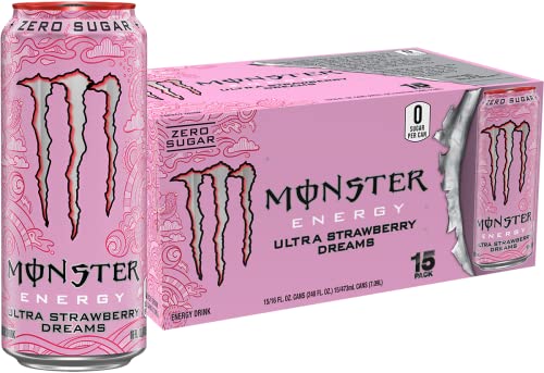 Monster Ultra Strawberry Dreams X12 Pack