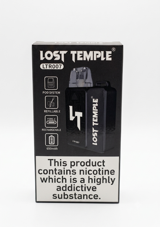 LTROO7 - BLACK - LOST TEMPLE - KIT - 1 PACK