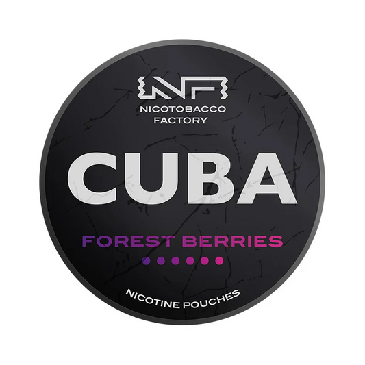 FOREST BARRIES - 5 Dot - NICOTINE POUCH - CUBA - 10 Pack
