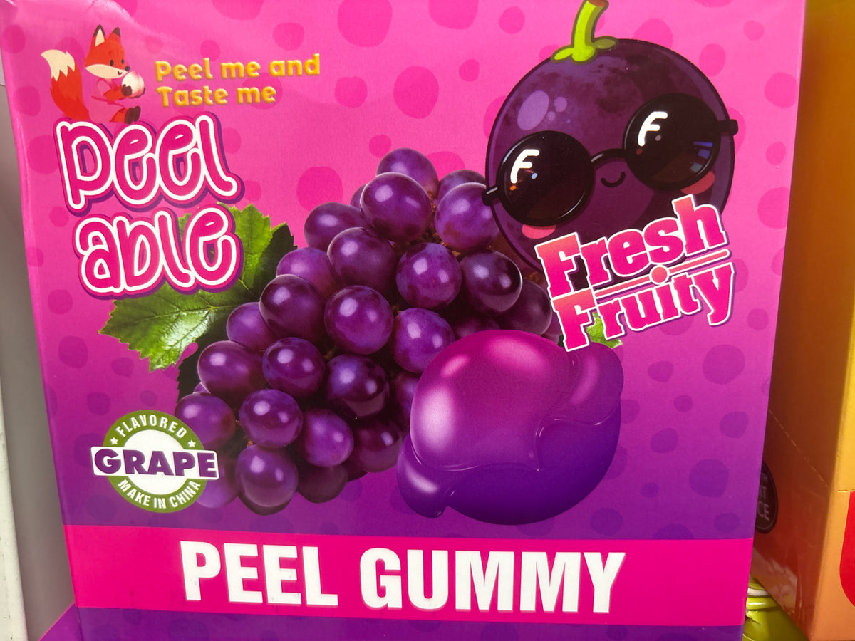 Peel Gummy Grape