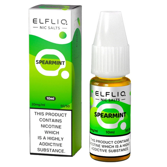 SPEARMINT - UK- ELFLIQ - 20mg LIQUID - 10 PACK