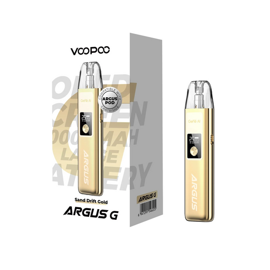 SAND DRIFT GOLD - ARGUS G - VOOPOO - KIT - 1 PACK