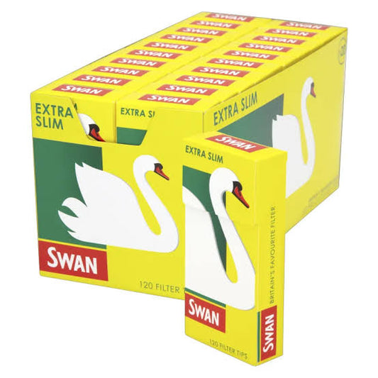 EXTRA SLIM - FILTER TIPS - SWAN - 20 Pack