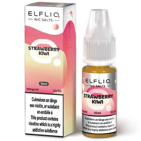 STRAWBERRY KIWI - IE - ELFLIQ - 10mg LIQUID - 10 PACK