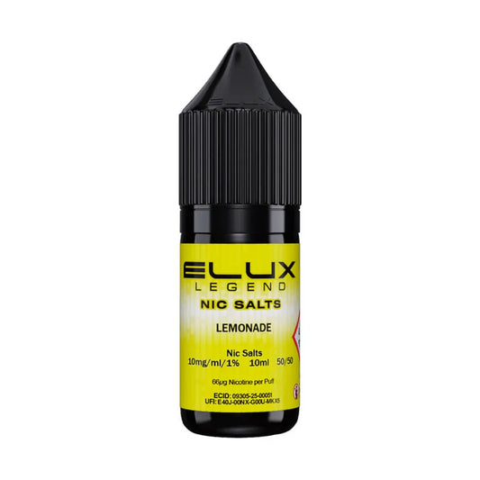 Elux Legend 20mg Nic Salt – Lemonade 🇬🇧 British
