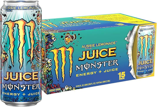 Monster Juice Aussie Style Lemonade X12 Pack