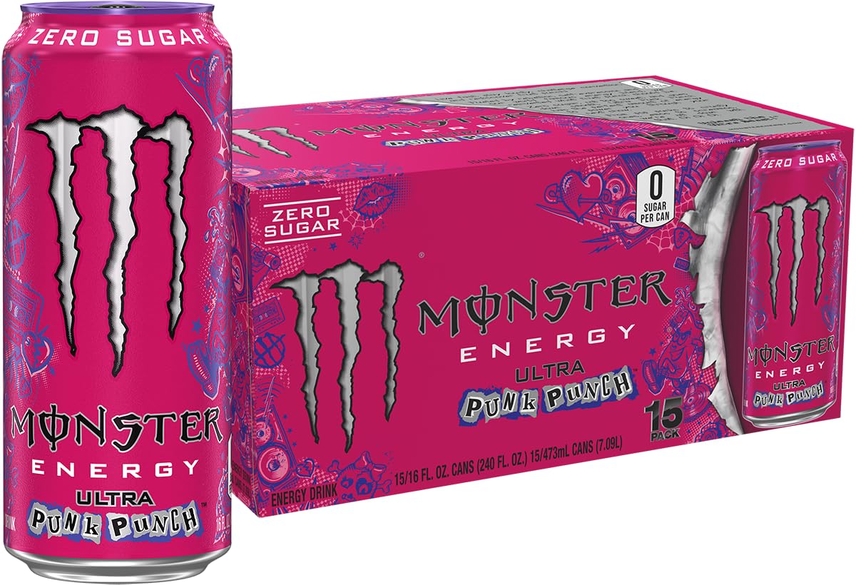 Monster Ultra Punk Punch X24 Pack Stack USA