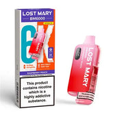 Lost Mary BM6000 Raspberry Peach (Pack of 5)