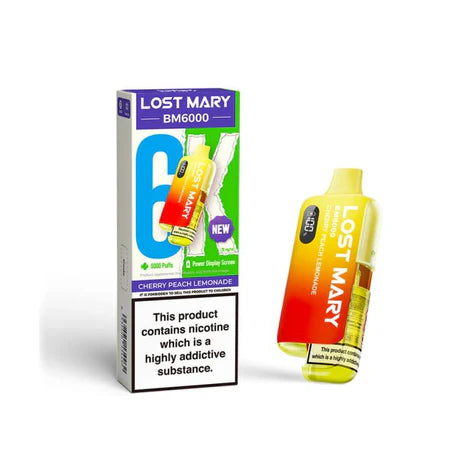 Lost Mary 6K Cherry peach lemonade