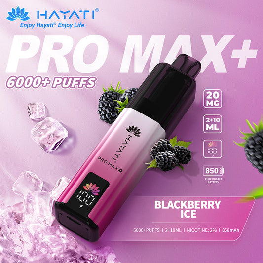 Hayati Pro Max+ 6000 Blackberry Ice