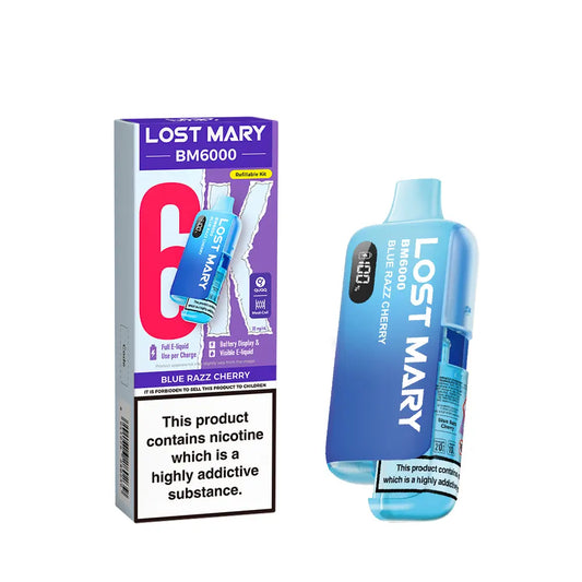 Lost Mary BM6000 Blue Razz Cherry