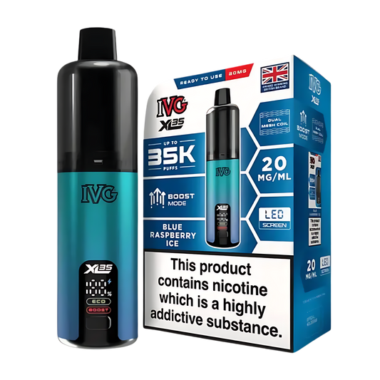 IVG XL 35K Kit Blue Raspberry Ice (Pack of 5)