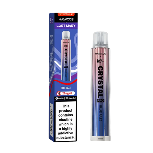 Lost Mary x Hawcos 600 Blue Razz