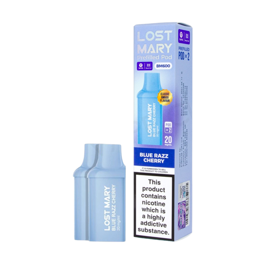 Lost Mary BM600 Blue Razz Cherry (Pack of 10)