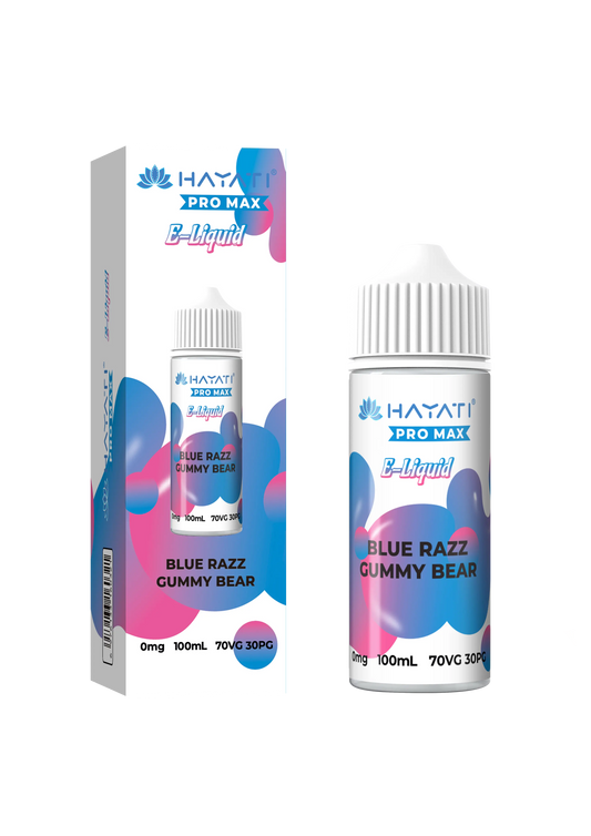 Hayati Pro Max E-Liquid Blue Razz Gummy Bear