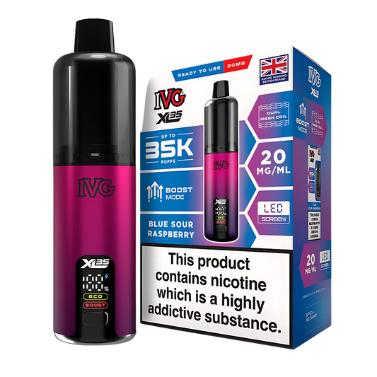 IVG XL 35K Kit Blue Sour Raspberry (Pack of 5)