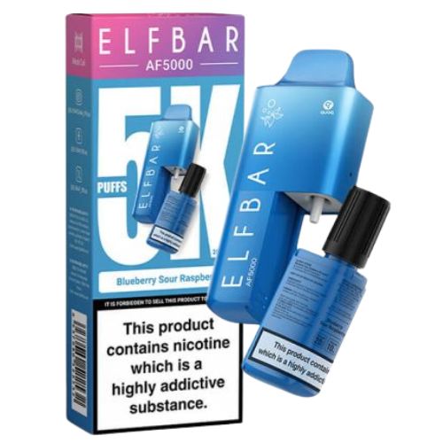 Blueberry Sour Raspberry – ELFBAR AF5000 DISPOSABLE POD