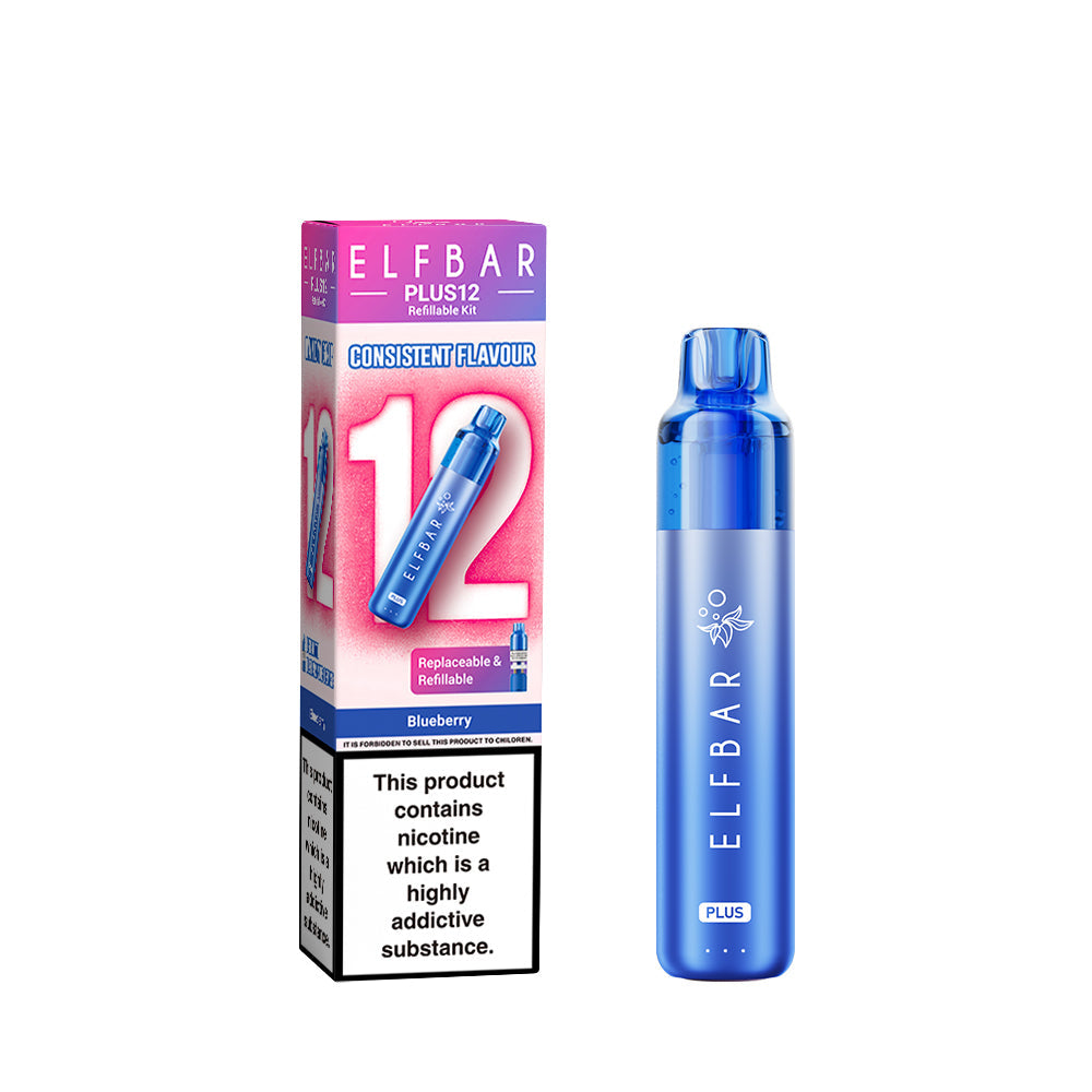 Elfbar Plus 12K Kit - Blueberry